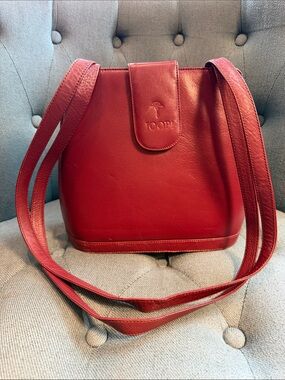 Vintage Joop! Leather Shoulder Bag